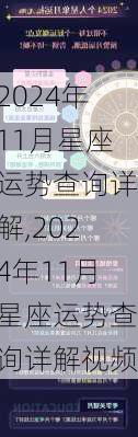 2024年11月星座运势查询详解,2024年11月星座运势查询详解视频