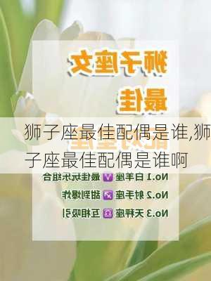 狮子座最佳配偶是谁,狮子座最佳配偶是谁啊