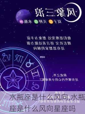 水瓶座是什么风向,水瓶座是什么风向星座吗