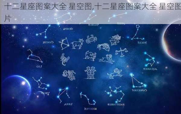 十二星座图案大全 星空图,十二星座图案大全 星空图片