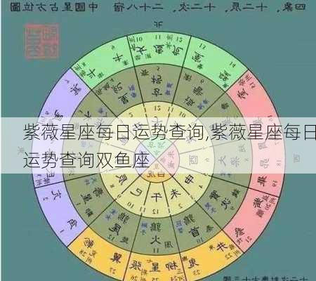 紫薇星座每日运势查询,紫薇星座每日运势查询双鱼座