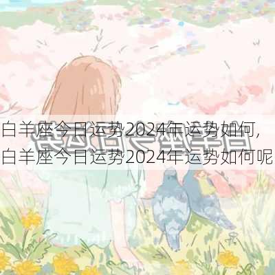 白羊座今日运势2024年运势如何,白羊座今日运势2024年运势如何呢