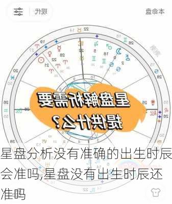 星盘分析没有准确的出生时辰会准吗,星盘没有出生时辰还准吗