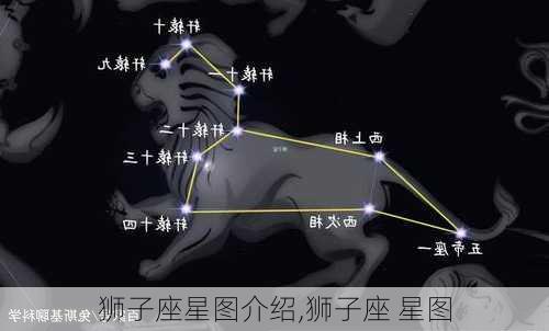 狮子座星图介绍,狮子座 星图