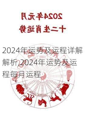 2024年运势及运程详解解析,2024年运势及运程每月运程