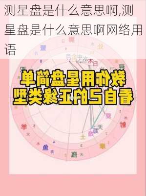 测星盘是什么意思啊,测星盘是什么意思啊网络用语