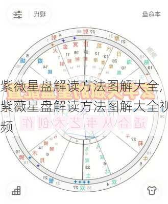 紫薇星盘解读方法图解大全,紫薇星盘解读方法图解大全视频