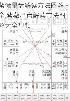 紫薇星盘解读方法图解大全,紫薇星盘解读方法图解大全视频