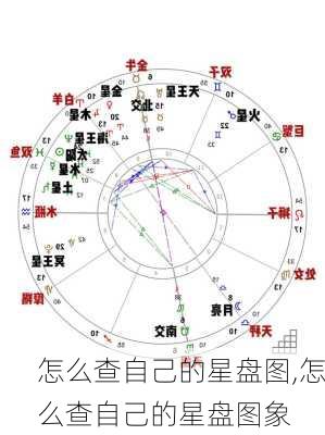 怎么查自己的星盘图,怎么查自己的星盘图象