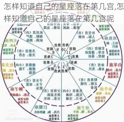 怎样知道自己的星座落在第几宫,怎样知道自己的星座落在第几宫呢