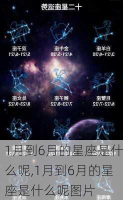 1月到6月的星座是什么呢,1月到6月的星座是什么呢图片