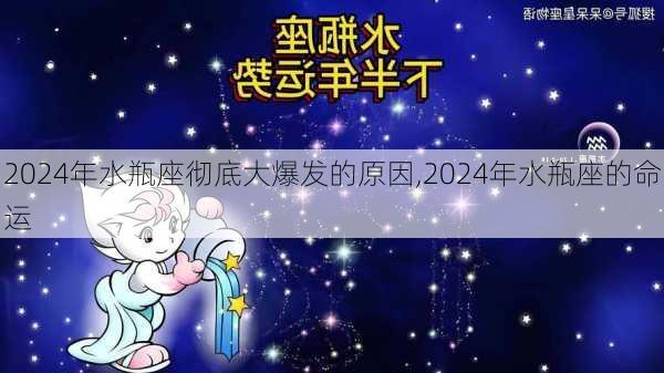 2024年水瓶座彻底大爆发的原因,2024年水瓶座的命运