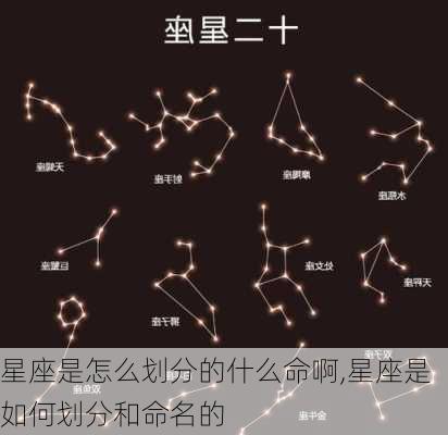 星座是怎么划分的什么命啊,星座是如何划分和命名的