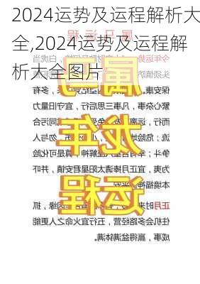 2024运势及运程解析大全,2024运势及运程解析大全图片