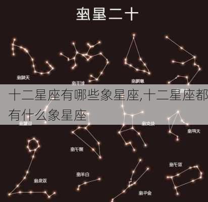 十二星座有哪些象星座,十二星座都有什么象星座