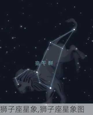 狮子座星象,狮子座星象图