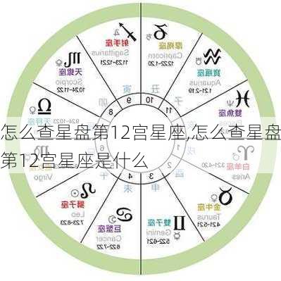 怎么查星盘第12宫星座,怎么查星盘第12宫星座是什么