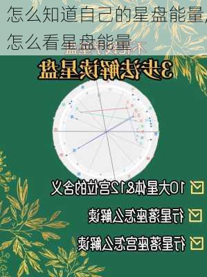 怎么知道自己的星盘能量,怎么看星盘能量