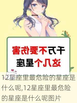 12星座里最危险的星座是什么呢,12星座里最危险的星座是什么呢图片