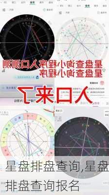 星盘排盘查询,星盘排盘查询报名