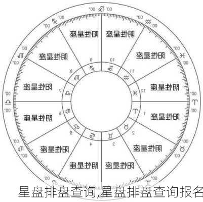 星盘排盘查询,星盘排盘查询报名